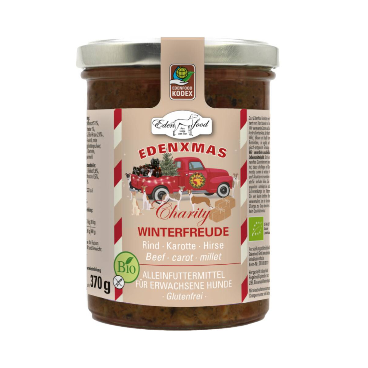 Hundemenü Bio-Winterfreude (370g) –...